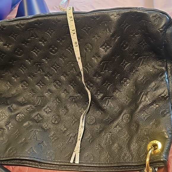 π EMPREINTE π artsy navy blue leather Louis Vuitton - Picture 12 of 12